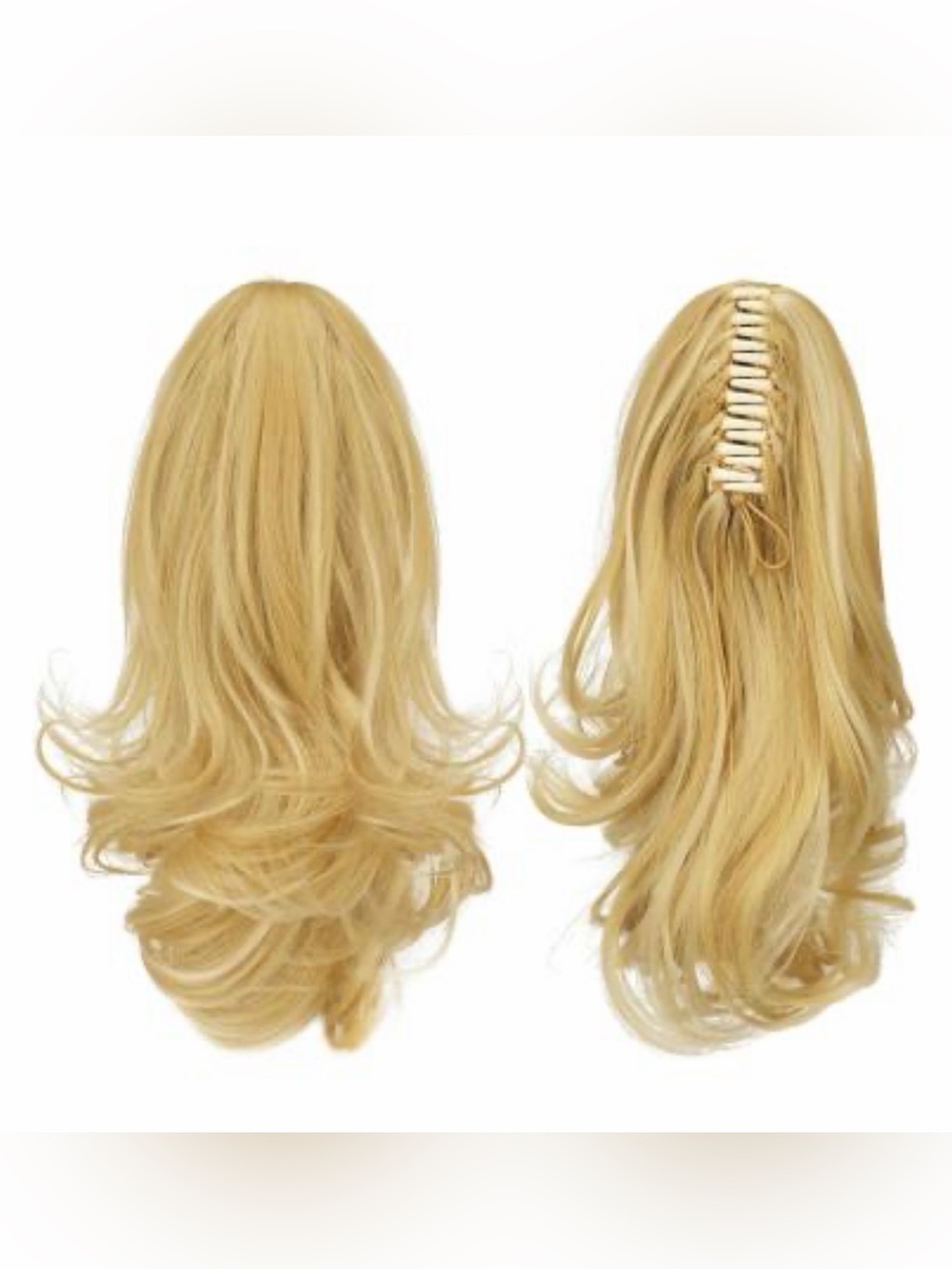 Sofeiyan Blonde Clip-In Ponytail Extension - Classic Wave